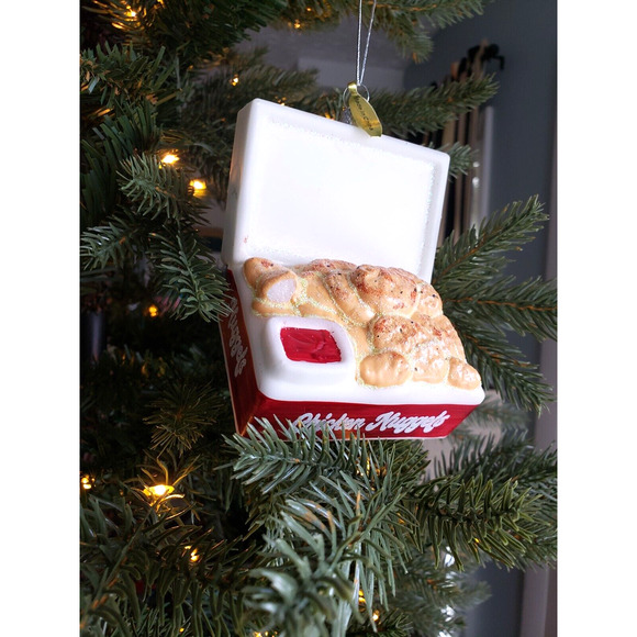 Cody Foster Fast Food Ornament Chicken Nuggets Dipping Sauce Humorous Gift - Picture 3 of 4